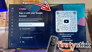 Fire TV Stick How to Sign into YouTube [upl. by Idalia]