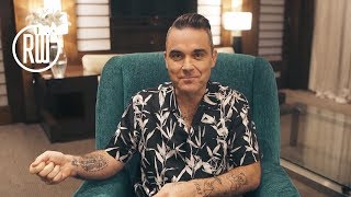 Robbie Williams  Robbie is going to Las Vegas [upl. by Yrtsed]