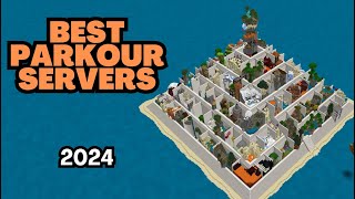 Top 5 Minecraft Parkour Servers 2024 [upl. by Ayit406]