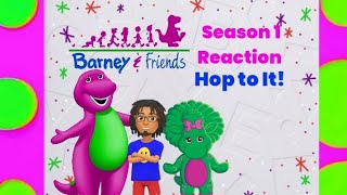 Barney and Friends Reaction  Episode 12 Hop to it [upl. by Eldwen]