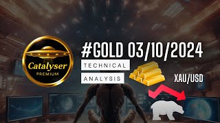 Catalysers GOLD Technical Analysis 03102024 amp October bearish alert [upl. by Lladnek]