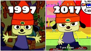 All PaRappa the Rapper Games 19972017 [upl. by Devaney]