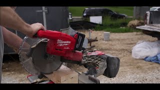 M18 FUEL 254mm Mitre Saw  M18 FMS254 milwaukeetoolsg mitresaw milwaukeetools powertool [upl. by Osnohpla145]