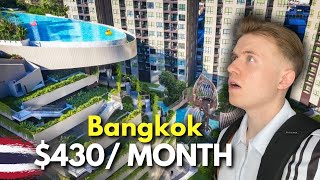 Luxury Bangkok condo tour This BLEW me away [upl. by Haelak]