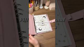 Fill in my journal with me ✨ planner journal bulletjournal aesthetic [upl. by Sheilah26]