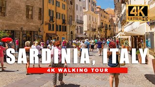 🇮🇹 Relaxing Sardinia Italy Walking Tour  Sunny Walk Around Beautiful Alghero  4K HDR  60fps [upl. by Aitra802]