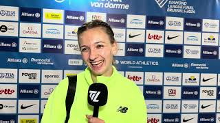 Femke Bol Wins Womens 400m Hurdles Title At Diamond League Brussels 2024 [upl. by Marrilee]