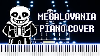 Undertale  Megalovania  Piano Cover 🎹 [upl. by Desiree]