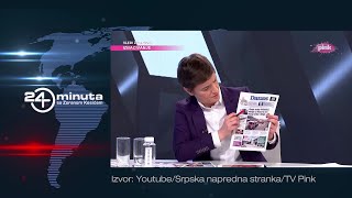 Ana Brnabić kao quotŠešelj nedeljequot i robotska Verica Bradić  ep299deo03 [upl. by George]