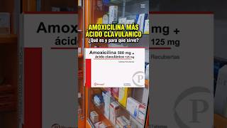 Amoxicilina más ácido clavulanico para que sirve farmacologia farmacia medicamentos medicina [upl. by Mylan282]