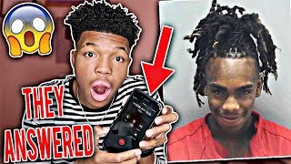 I CALLED YNW MELLY JAILyou wont believe what happened HE ANSWERED [upl. by Nnairrek]