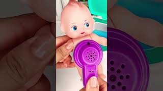 Satisfying with Unboxing Review Miniature Funny Toilet Baby Set Toys shorts asmr funny set [upl. by Oihsoy]