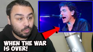 British Reaction To Cold Chisel  When The War Is Over LIVE [upl. by Nataniel]