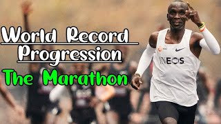 World Record Progression The Marathon [upl. by Ettenuj]