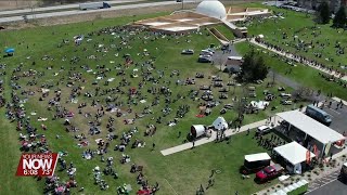 Armstrong Air and Space Museum in Wapakoneta a popular destination for eclipse visitors [upl. by Crow63]