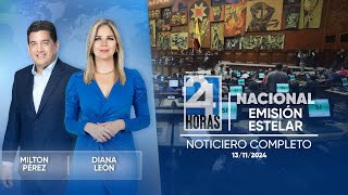 Noticiero de Ecuador Emisión Estelar 13112024 [upl. by Ellehcil]