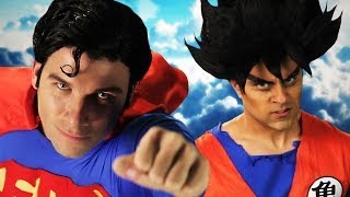 Goku vs Superman Epic Rap Battles of History [upl. by Annahsar]