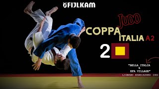 JUDO  COPPA ITALIA A2  Maschile  Tatami 2 [upl. by Yrrot]