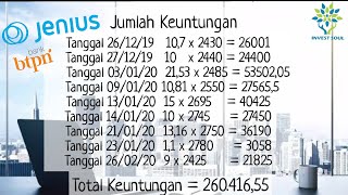 REVIEW NABUNG DOLAR DI JENIUS BTPN  Tabungan Valas [upl. by Yaf]