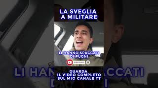 LA SVEGLIA A MILITARE esercito addestramento militare [upl. by Heer]