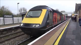 Trains amp Tones  Pewsey BampH Line  021217 [upl. by Eidas]