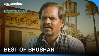 Best Of Bhushan  Panchayat  Durgesh Kumar  Prime Video India [upl. by Lemak]