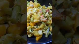 cooking recipe Odia ghanta tarkari [upl. by Dorolisa141]