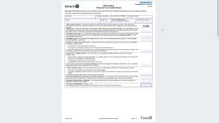 How to complete a 2024 TD1 Ontario [upl. by Fridell]