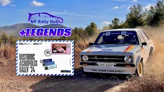 FIA Historic Acropolis Rally 2024  Ιστορικό Ράλλυ Ακρόπολις 2024  ERC Historic amp Legends 4K [upl. by Gusba]