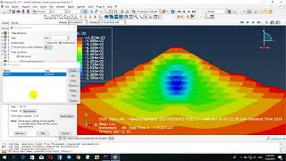 EARTH DAM IN ABAQUS PART 12 [upl. by Ellecram]