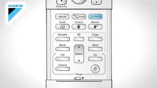 Daikin  animated operation manual  FTXS2025K [upl. by Anawot]