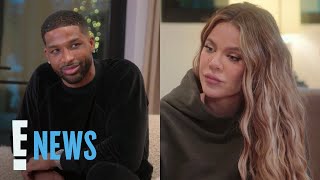 Khloé Kardashian REACTS to Tristan Thompson Calling Her His “Person”  E News [upl. by Ithaman]