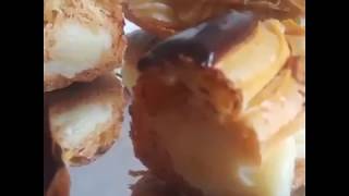 طريقه عمل عجينه الشو ناجحة 100 100 recette des eclairs au chocolat [upl. by Zaneta]