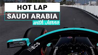 Hot Lap Jarnos Guide to the AllNew Jeddah Corniche Circuit [upl. by Nicolai]