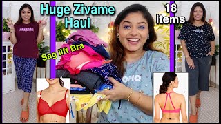 Zivame Sale Haul Upto 70 off👙Saglift Bra 👙TSHIRT BRA Full Support BRA Night Wear 👙 VAISHALI [upl. by Naerad]