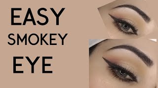 Day 2 10 Days Eye Makeup Challenge simple smokey eye for beginners [upl. by Oiliruam]