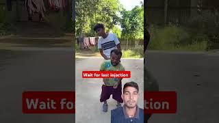 Wait for last injection 😭😭😔shorts shortsfeed injection ytshorts viral comedy [upl. by Elayne728]