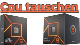 Wie tausche ich eine Cpu Desktop pc Amd 7600x zu 7900 [upl. by Marlowe374]