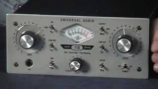 Universal Audio 710 TwinFinity Microphone Preamp and DI  FrontEndAudiocom [upl. by Surtemed]