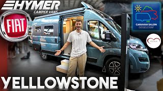 🟡 Hymer Yellowstone  Fiat Camper Van Neuheiten 2023 💯  Caravan Salon Düsseldorf  GÜMA TV [upl. by Sawyor]