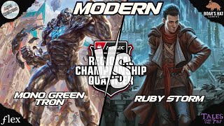 MTGO Modern  Mono Blue Tron League 2 [upl. by Noerb782]