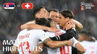 Serbia v Switzerland  2018 FIFA World Cup  Match Highlights [upl. by Susanetta]