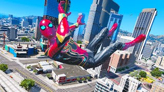 GTA 5 SPIDERMAN Ragdolls 4k Compilation With 213 GTA Blade GTA 5 Fails Funny MomentsRagdolls [upl. by Ahsimet]