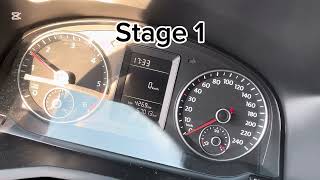 VW CADDY 20 TDI 75HP STOCK vs STAGE 1 180HP ACCELERATION [upl. by Decker343]