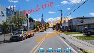 Road trip LacEtchemin Route 277 amp 2e Avenue LesEtchemins Canada 4K [upl. by Yenohtna]