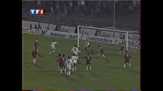 METZ  NIMES 30 TOUS LES BUTS ET RESUME  DIVISION 1  SAISON 19921993 [upl. by Enileuqaj]