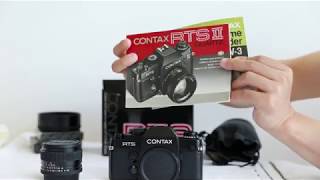 Contax RTS II 35mm SLR camera with Carl Zeiss Planar T 50mm F14 AEJ Lens part1 [upl. by Ithnan]