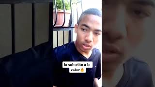 QUE CALOR🥵 comedyvideo humor humordominicano videoviral comedia [upl. by Adnwahsal]