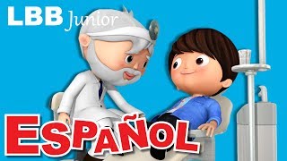 Ir al dentista  LBB Canciones infantiles  Little Baby Bum Español  Moonbug Kids [upl. by Assil]