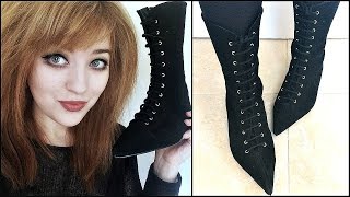 SHOE UNBOXING  TheGothicShoeCo [upl. by Amir]